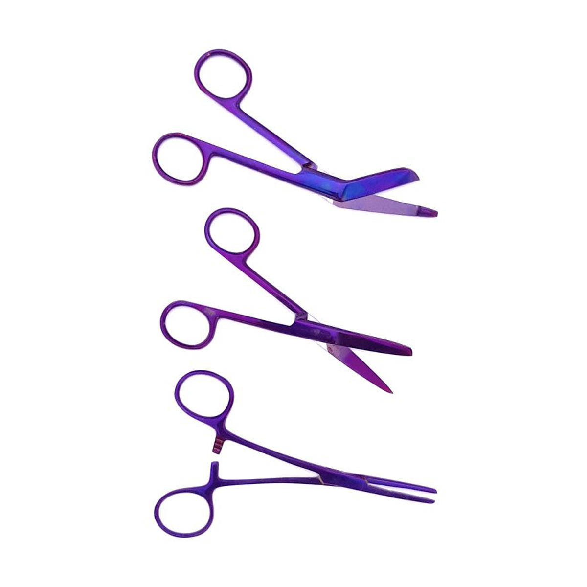 Nursing Scissors Set Plasma Purple
