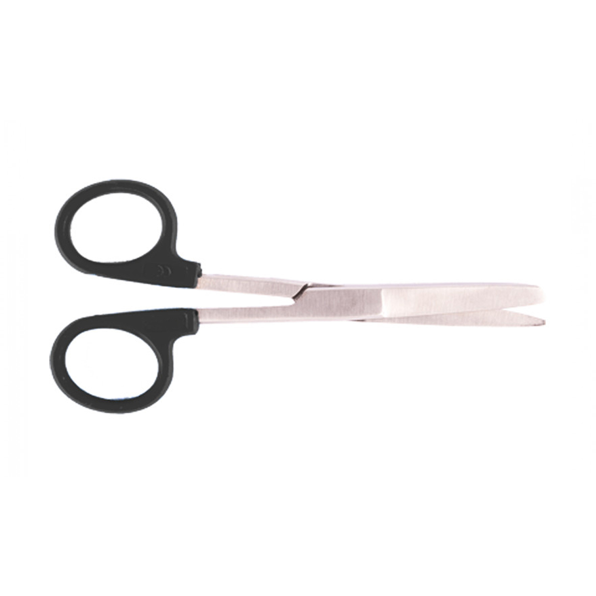 Nursing Scissors Plastic Handle Black