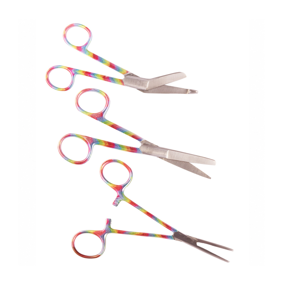 Scissors Set with Print Faded Multi Colors