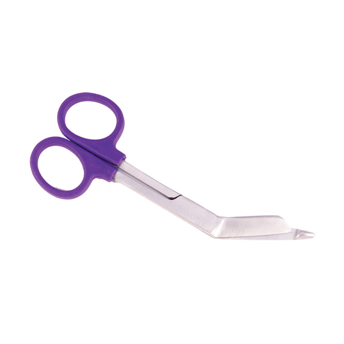 Bandage Scissors Plastic Handle Purple