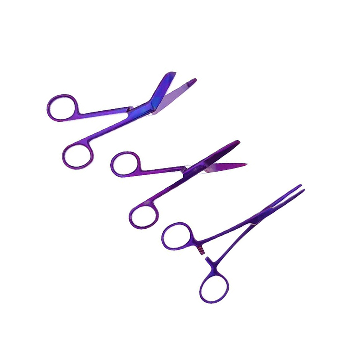 Nursing Scissors Set Plasma Purple