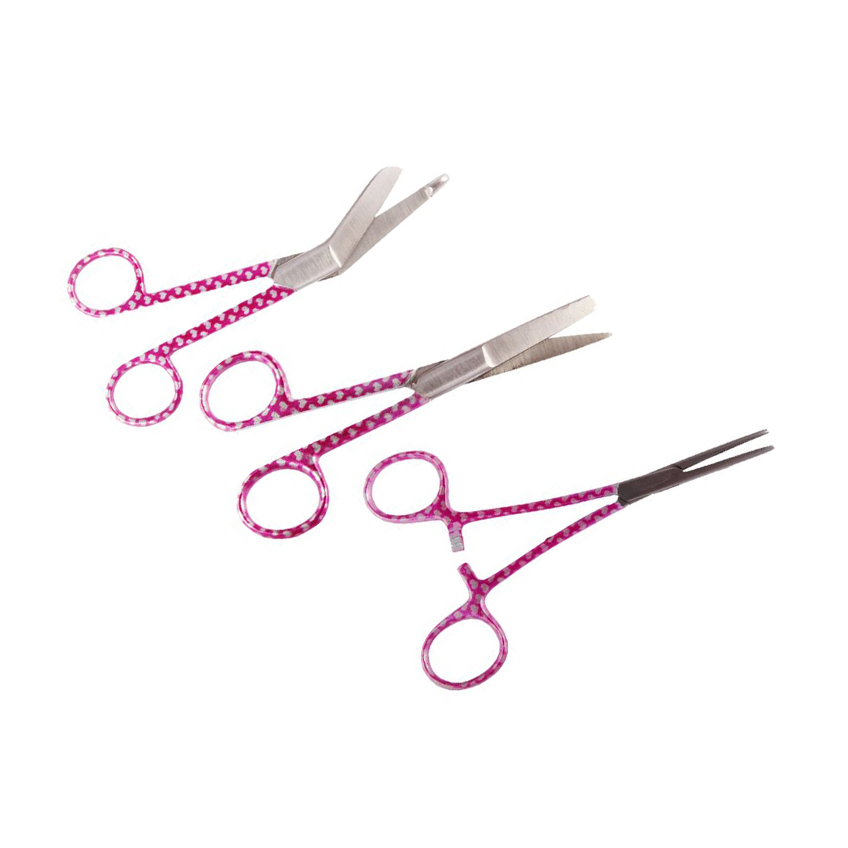 Left Handed - Scissors Set Pink Print
